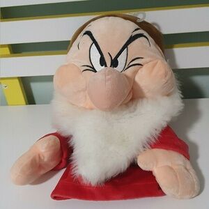 Disney Grumpy Hand Puppet – Snow White & the Seven Dwarfs – Exclusive – 34cm